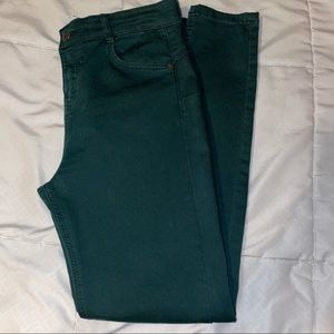 Pull & Bear Forest Green Jeans